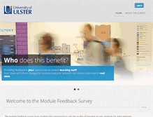 Tablet Screenshot of feedback.ws.ulster.ac.uk